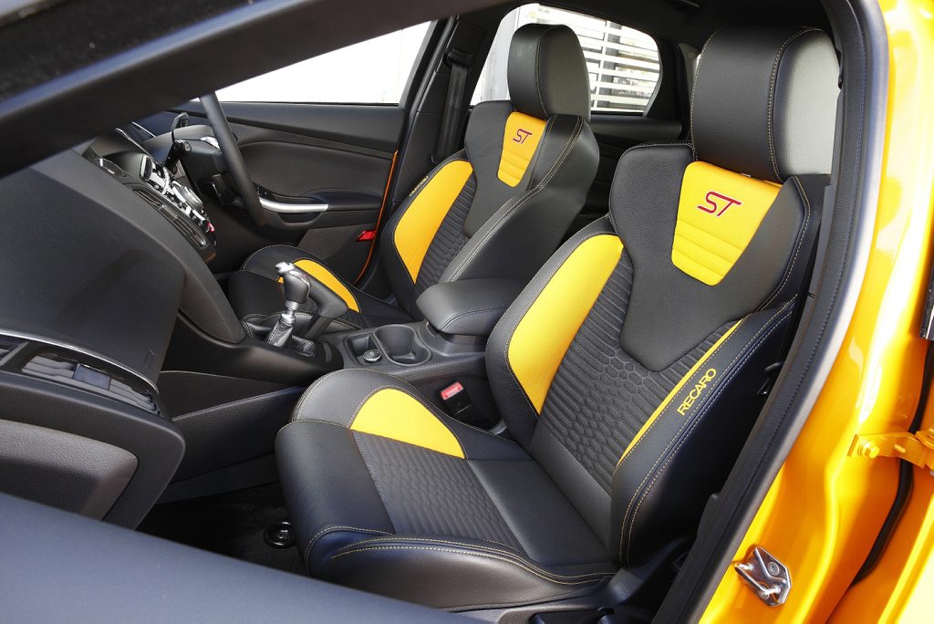 The Ford Focus ST. The Ford Focus ST.